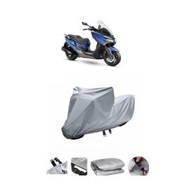 Coverplus Kymco Xtown 125i Gri Su Geçirmez Motosiklet Brandası