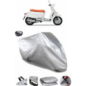 Coverplus Lambretta G350 Gri Su Geçirmez Motosiklet Brandası