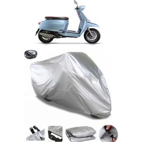 Coverplus Lambretta V200 Special Gri Su Geçirmez Motosiklet Brandası