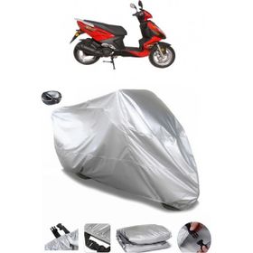 Coverplus Lifan Eagle 125 Gri Arka Çanta Uyumlu Su Geçirmez Motosiklet Brandası