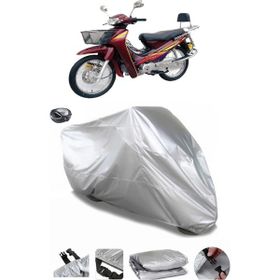 Coverplus Lifan LF100-A Gri Arka Çanta Uyumlu Su Geçirmez Motosiklet Brandası