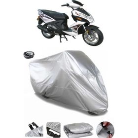 Coverplus Lifan LF125T-26 Gri Arka Çanta Uyumlu Su Geçirmez Motosiklet Brandası