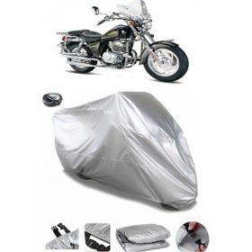 Coverplus Lifan LF250-4 Gri Arka Çanta Uyumlu Su Geçirmez Motosiklet Brandası