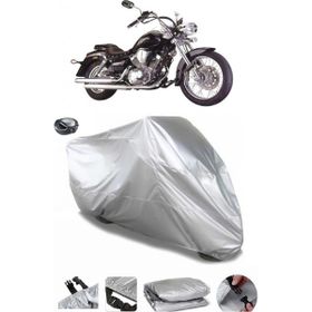Coverplus Lifan LF250-B Gri Arka Çanta Uyumlu Su Geçirmez Motosiklet Brandası