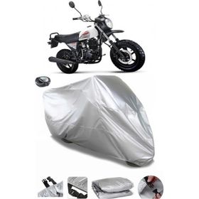 Coverplus Lifan Pony 100 Gri Arka Çanta Uyumlu Su Geçirmez Motosiklet Brandası
