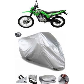 Coverplus Lifan X-Plore 200M Gri Arka Çanta Uyumlu Su Geçirmez Motosiklet Brandası