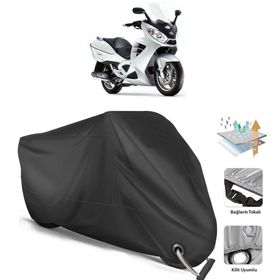 Coverplus Malaguti Spider Max GT500 Siyah Motosiklet Branda