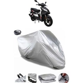 Coverplus Mondial 100 Ardour Gri Arka Çanta Uyumlu Su Geçirmez Motosiklet Brandası