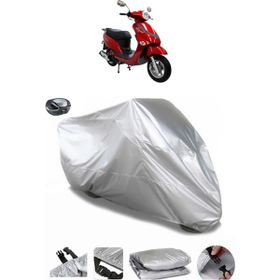 Coverplus Mondial 100 Loyal Gri Arka Çanta Uyumlu Su Geçirmez Motosiklet Brandası