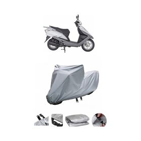 Coverplus Mondial 100 NT Turkuaz Gri Su Geçirmez Motosiklet Brandası