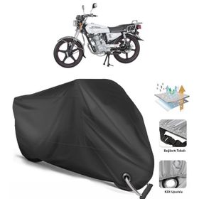 Coverplus Mondial 100 UAG Siyah Motosiklet Branda