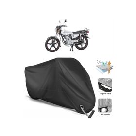 Coverplus Mondial 100 UAG Siyah Motosiklet Branda
