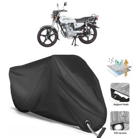 Coverplus Mondial 100 UAG Siyah Motosiklet Branda