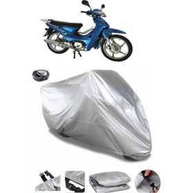 Coverplus Mondial 100 UKH Gri Arka Çanta Uyumlu Su Geçirmez Motosiklet Brandası