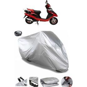 Coverplus Mondial 100 URT Gri Arka Çanta Uyumlu Su Geçirmez Motosiklet Brandası