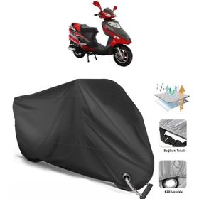 Coverplus Mondial 100 URT Siyah Motosiklet Branda