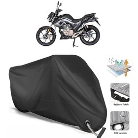 Coverplus Mondial 125 Drift L CBS Siyah Motosiklet Branda