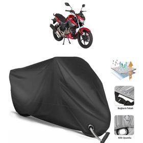 Coverplus Mondial 125 Drift L Siyah Motosiklet Branda