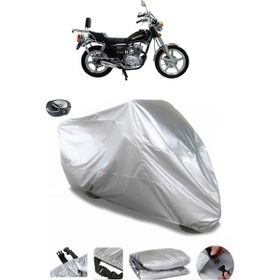 Coverplus Mondial 125 KT Gri Arka Çanta Uyumlu Su Geçirmez Motosiklet Brandası