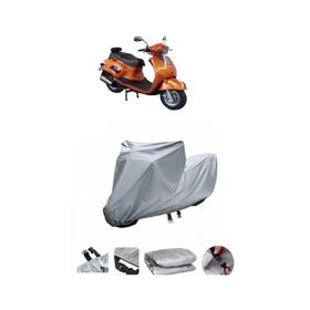 Coverplus Mondial 125 KV Gri Su Geçirmez Motosiklet Brandası