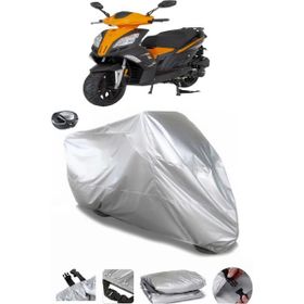 Coverplus Mondial 125 Mash Gri Arka Çanta Uyumlu Su Geçirmez Motosiklet Brandası