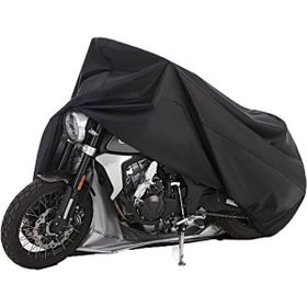 Coverplus Mondial 125 RR Arka Çanta Uyumsuz Siyah Motosiklet Brandası