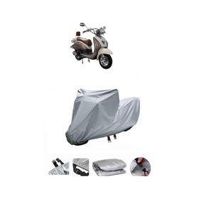 Coverplus Mondial 125 ZN Gri Su Geçirmez Motosiklet Brandası