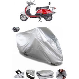Coverplus Mondial 125 ZNU Gri Arka Çanta Uyumlu Su Geçirmez Motosiklet Brandası
