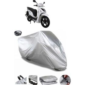 Coverplus Mondial 150 Gomax Gri Arka Çanta Uyumlu Su Geçirmez Motosiklet Brandası