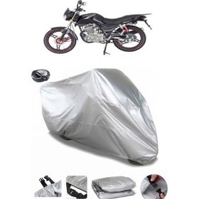 Coverplus Mondial 150 MH Drift Gri Arka Çanta Uyumlu Su Geçirmez Motosiklet Brandası