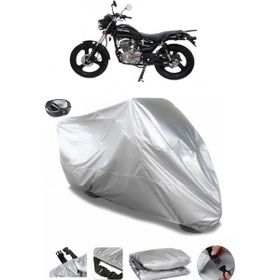 Coverplus Mondial 150 MR Vulture Gri Arka Çanta Uyumlu Su Geçirmez Motosiklet Brandası
