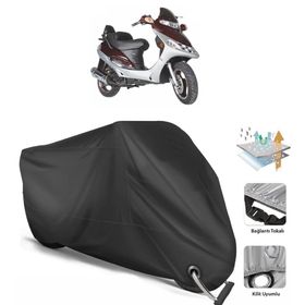 Coverplus Mondial 150 RE Siyah Motosiklet Branda