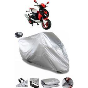 Coverplus Mondial 150 RF Gri Arka Çanta Uyumlu Su Geçirmez Motosiklet Brandası