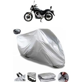 Coverplus Mondial 150 Sentor Gri Arka Çanta Uyumlu Su Geçirmez Motosiklet Brandası