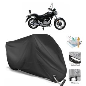 Coverplus Mondial 150 Sentor Siyah Motosiklet Branda