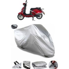 Coverplus Mondial 150 ZNX Gri Arka Çanta Uyumlu Su Geçirmez Motosiklet Brandası
