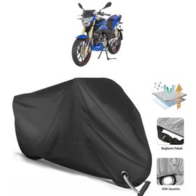 Coverplus Mondial 180 Z-ONE S Siyah Motosiklet Branda