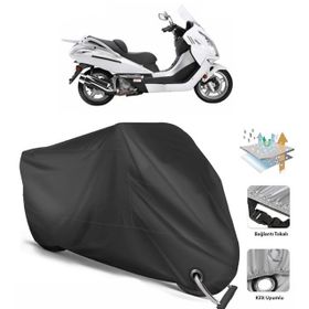 Coverplus Mondial 250 Jet Max Siyah Motosiklet Branda