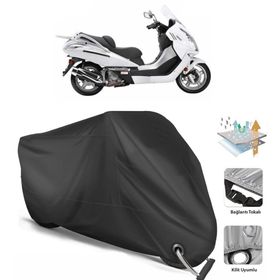 Coverplus Mondial 250 Jet Max Siyah Motosiklet Branda