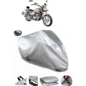 Coverplus Mondial 250 MCT Gri Arka Çanta Uyumlu Su Geçirmez Motosiklet Brandası
