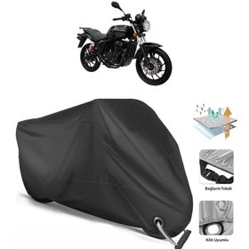 Coverplus Mondial 250 MR Destro Siyah Motosiklet Branda