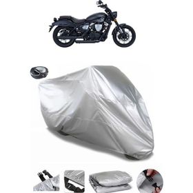 Coverplus Mondial 250 Nevada Gri Arka Çanta Uyumlu Su Geçirmez Motosiklet Brandası