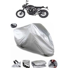 Coverplus Mondial 250I Buccaneer Gri Arka Çanta Uyumlu Su Geçirmez Motosiklet Brandası