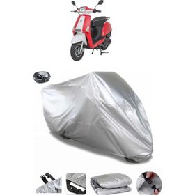 Coverplus Mondial 50 Beestreet Gri Arka Çanta Uyumlu Su Geçirmez Motosiklet Brandası