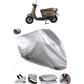 Coverplus Mondial 50 Turismo Gri Arka Çanta Uyumlu Su Geçirmez Motosiklet Brandası