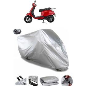 Coverplus Mondial 50 Wing Gri Arka Çanta Uyumlu Su Geçirmez Motosiklet Brandası