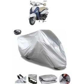Coverplus Mondial 50 ZNU Gri Arka Çanta Uyumlu Su Geçirmez Motosiklet Brandası