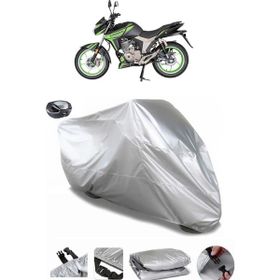 Coverplus Mondial KD 125 F Gri Arka Çanta Uyumlu Su Geçirmez Motosiklet Brandası