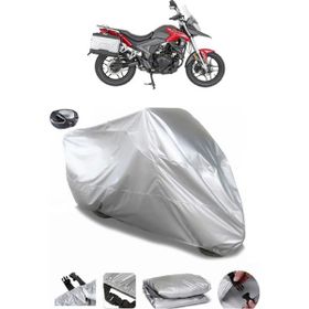 Coverplus Mondial RX1I EVO Gri Arka Çanta Uyumlu Su Geçirmez Motosiklet Brandası
