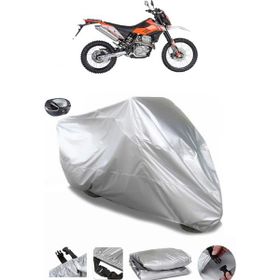 Coverplus Mondial X-Treme Enduro Gri Arka Çanta Uyumlu Su Geçirmez Motosiklet Brandası